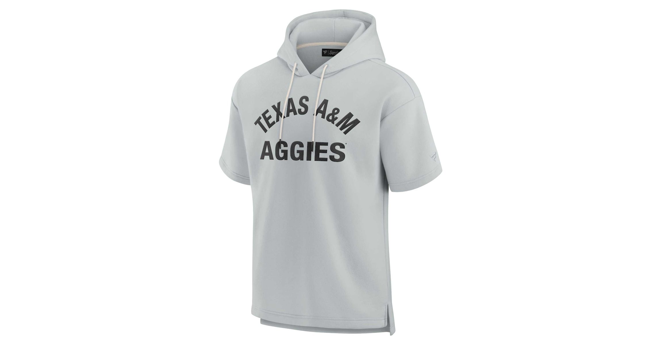NCAA Unisex Fanatics Texas A&M Aggies Elements Super Soft Fleece Short Sleeve Pullover Hoodie