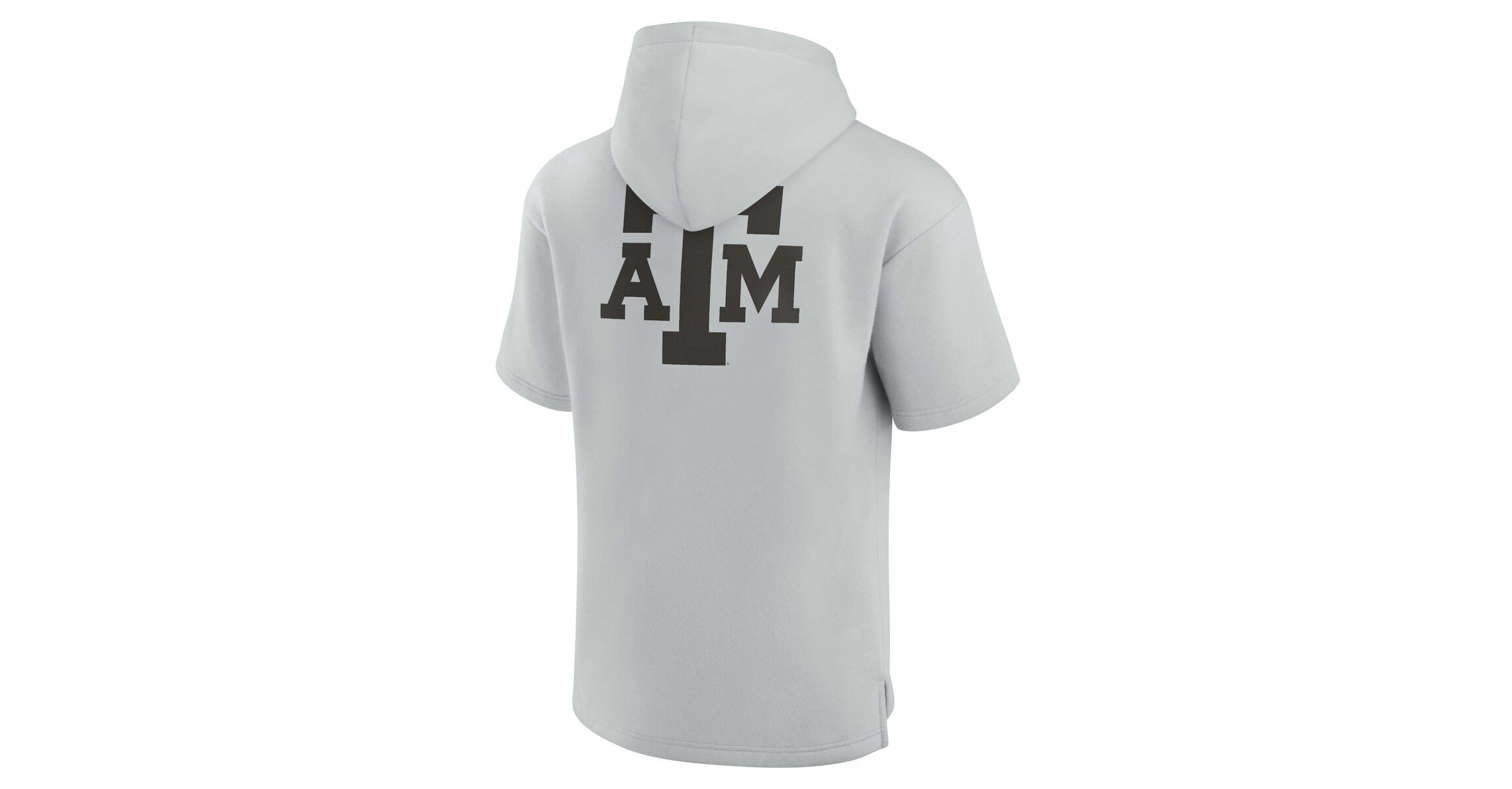 NCAA Unisex Fanatics Texas A&M Aggies Elements Super Soft Fleece Short Sleeve Pullover Hoodie