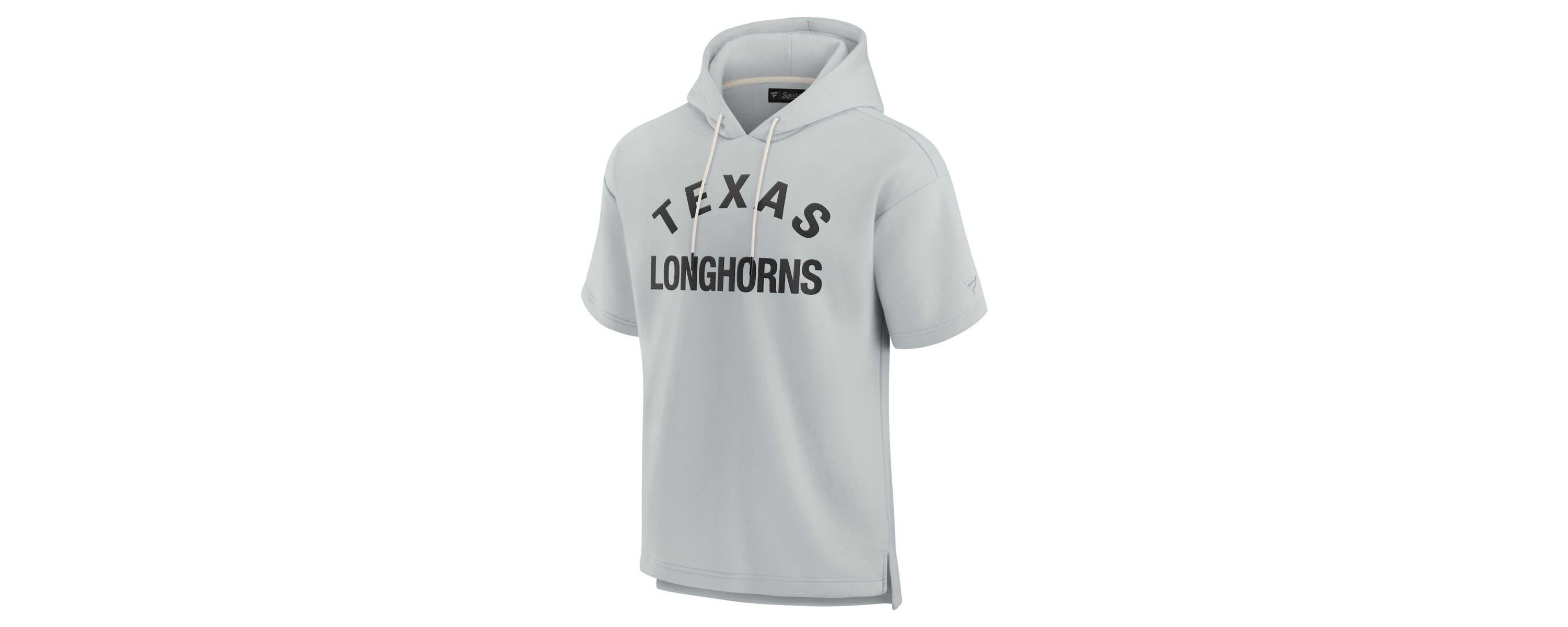 NCAA Unisex Fanatics Texas Longhorns Elements Super Soft Fleece Short Sleeve Pullover Hoodie