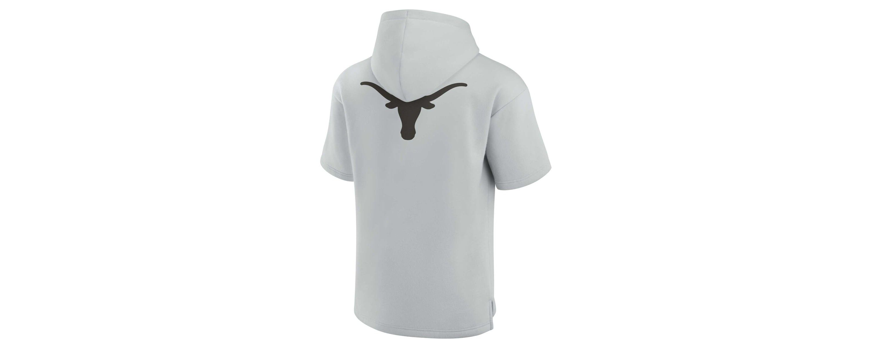 NCAA Unisex Fanatics Texas Longhorns Elements Super Soft Fleece Short Sleeve Pullover Hoodie