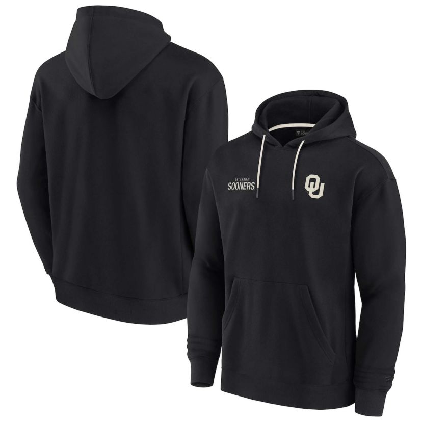 NCAA Unisex Fanatics Oklahoma Sooners Elements Super Soft Fleece Pullover Hoodie