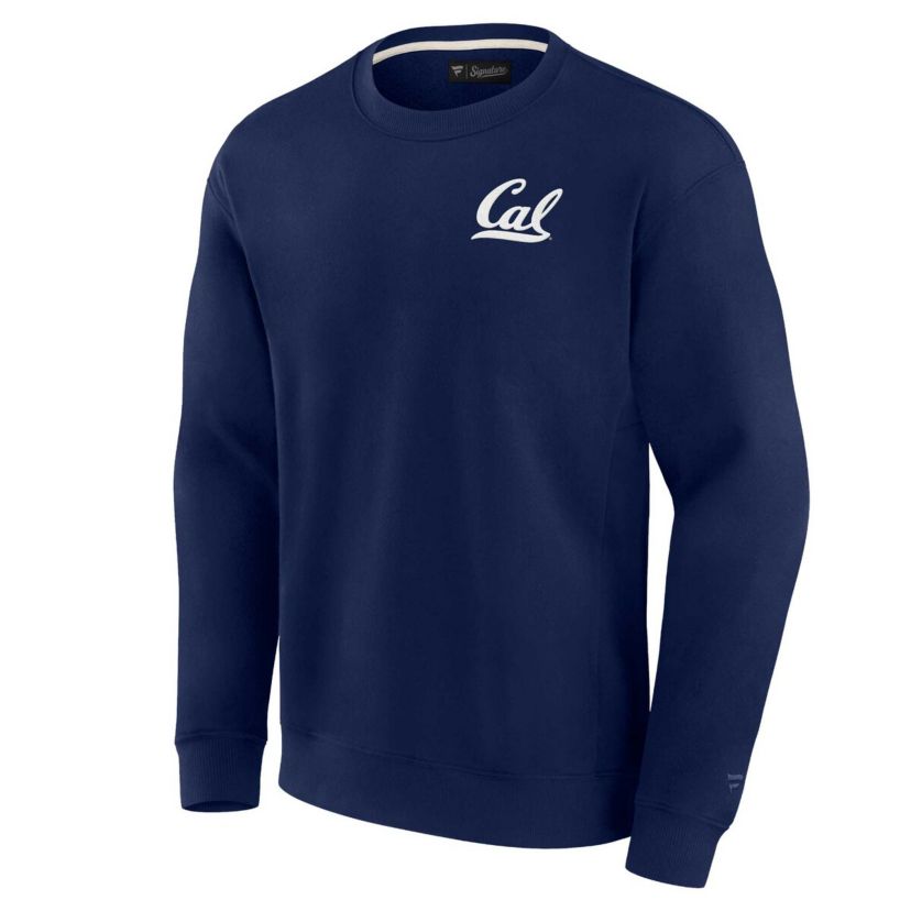 California Golden Bears NCAA Unisex Fanatics Cal Bears Super Soft Pullover Crew Sweatshirt