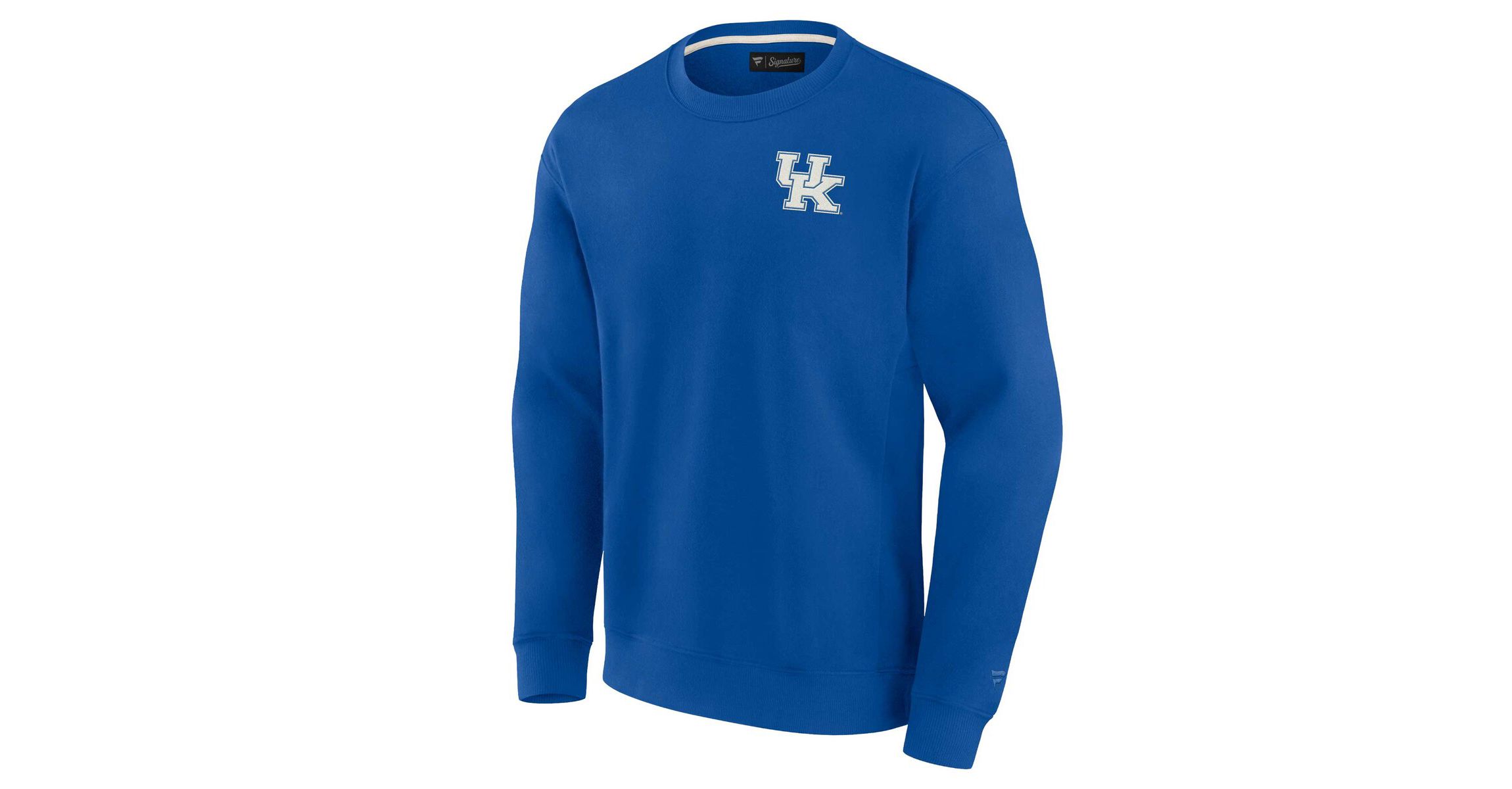 NCAA Unisex Fanatics Kentucky Wildcats Super Soft Pullover Crew Sweatshirt