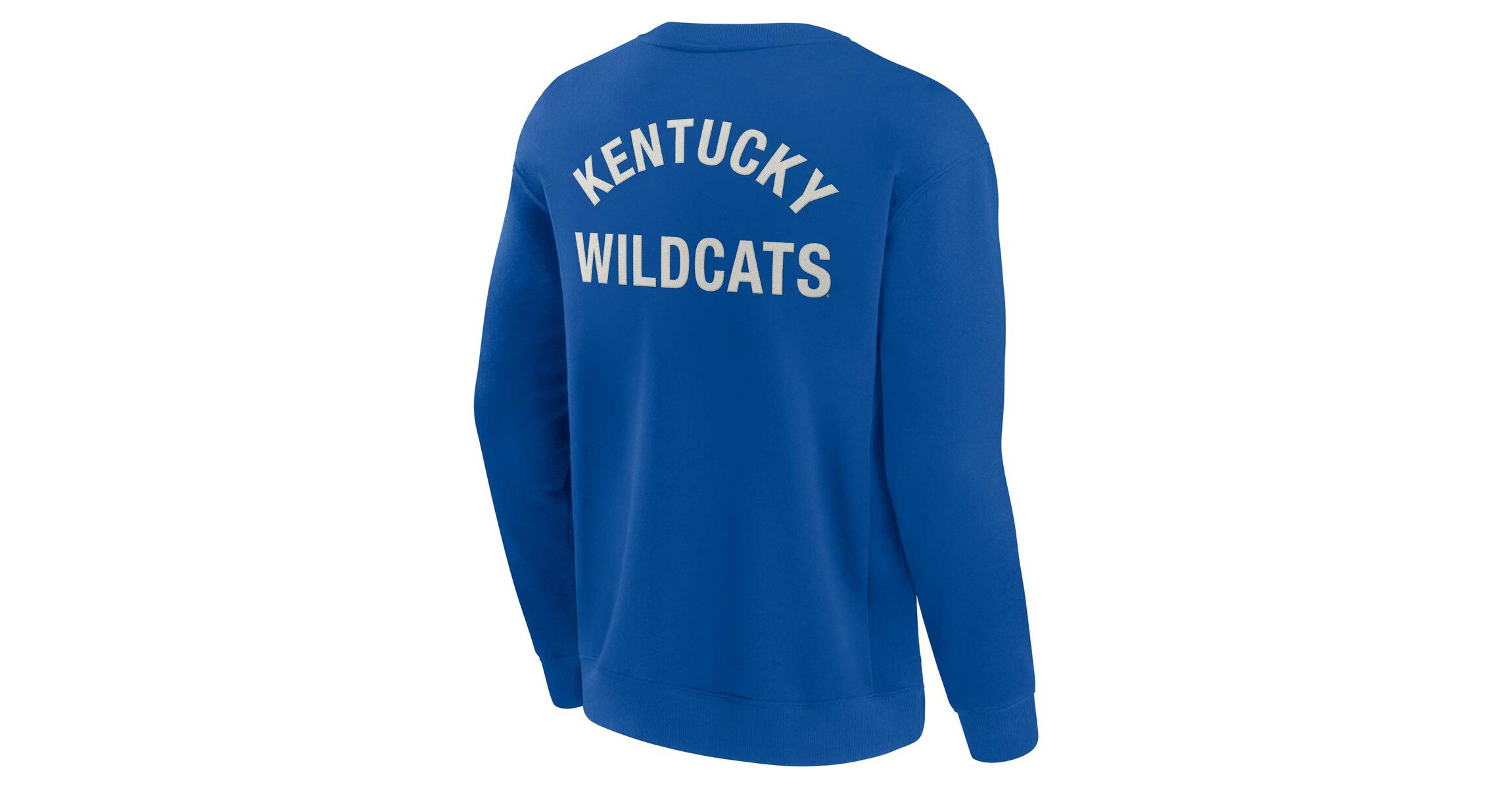 NCAA Unisex Fanatics Kentucky Wildcats Super Soft Pullover Crew Sweatshirt