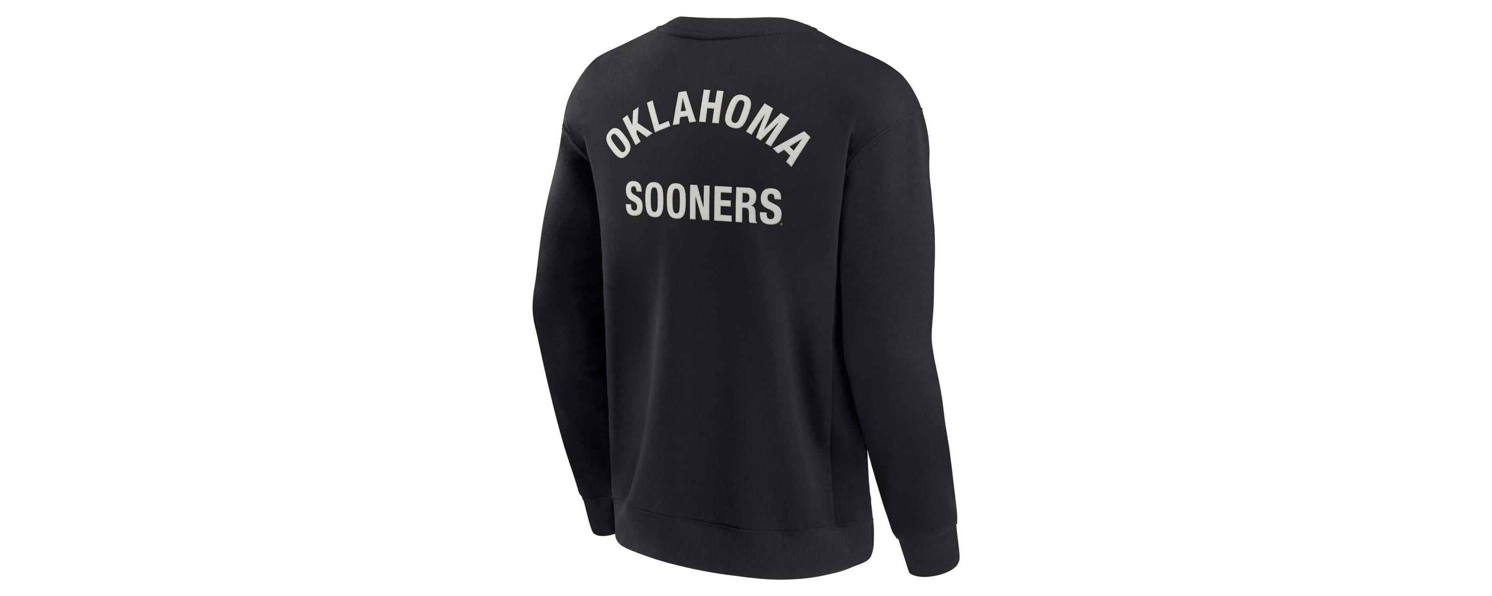 NCAA Unisex Fanatics Oklahoma Sooners Super Soft Pullover Crew Sweatshirt