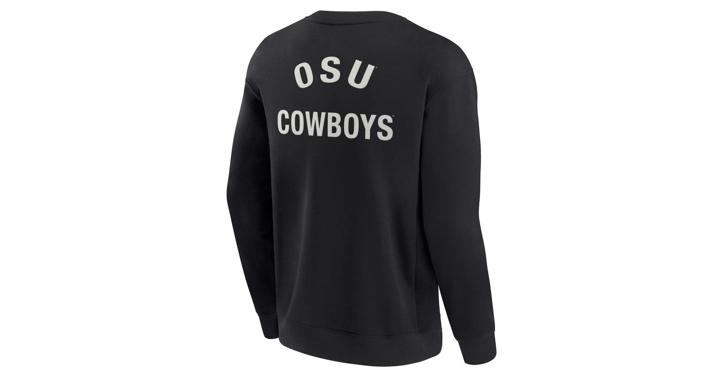 NCAA Unisex Fanatics Oklahoma State Cowboys Super Soft Pullover Crew Sweatshirt