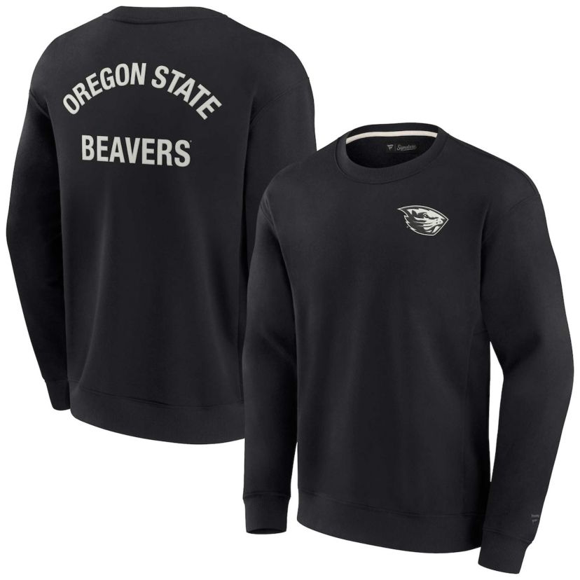 NCAA Unisex Fanatics Oregon State Beavers Super Soft Pullover Crew Sweatshirt