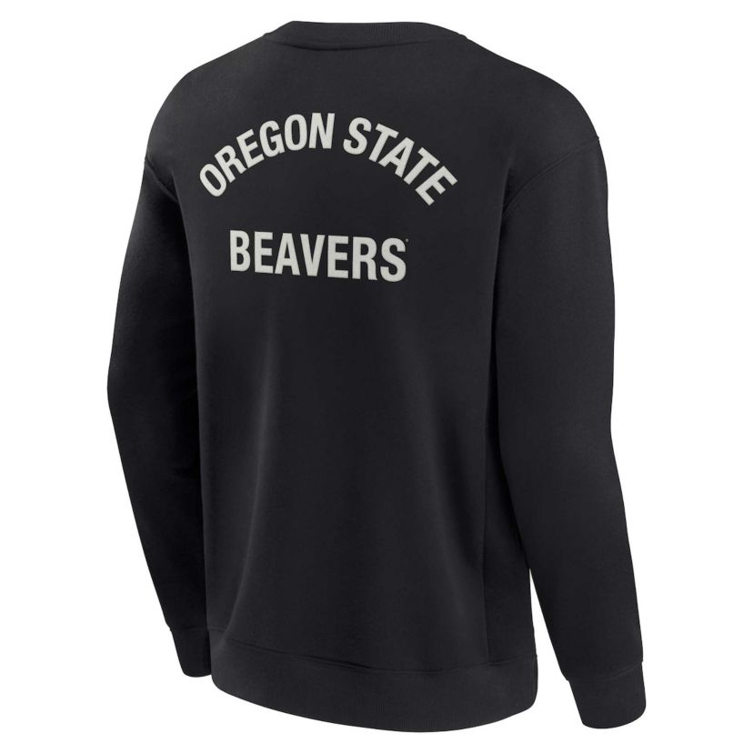 NCAA Unisex Fanatics Oregon State Beavers Super Soft Pullover Crew Sweatshirt