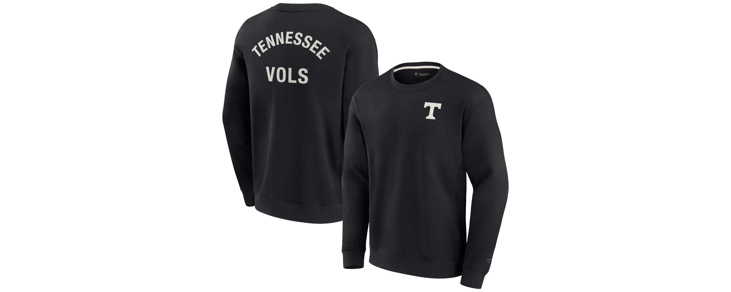NCAA Unisex Fanatics Tennessee Volunteers Super Soft Pullover Crew Sweatshirt