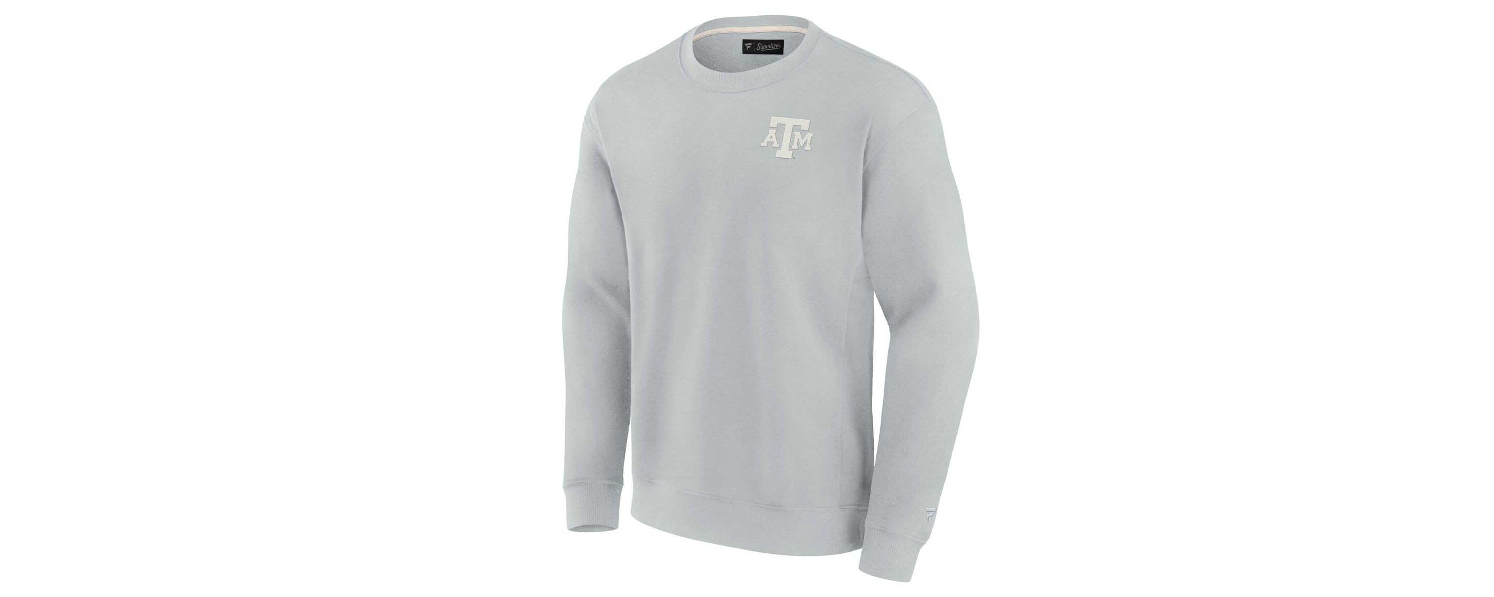 NCAA Unisex Fanatics Texas A&M Aggies Super Soft Pullover Crew Sweatshirt