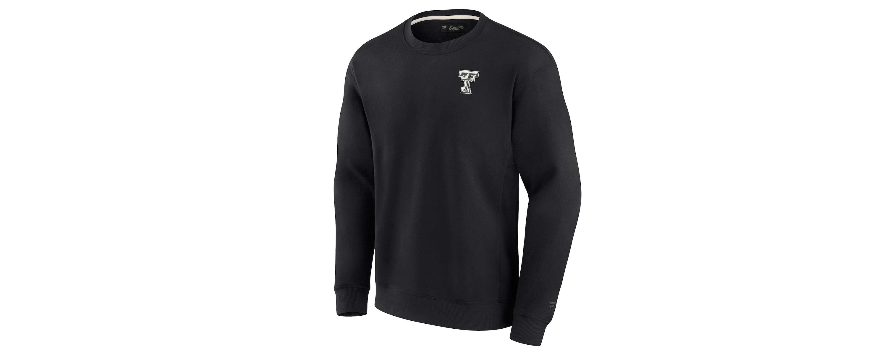 Texas Tech Red Raiders NCAA Unisex Fanatics Texas Tech Raiders Super Soft Pullover Crew Sweatshirt