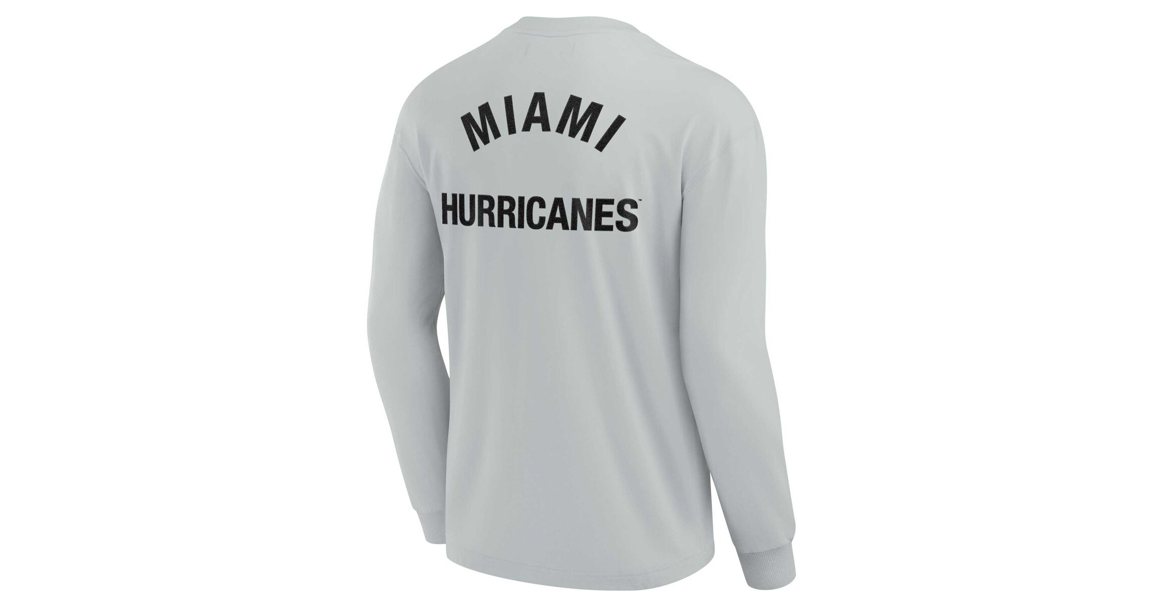 Miami (FL) Hurricanes NCAA Unisex Fanatics Miami Hurricanes Elements Super Soft Long Sleeve T-Shirt