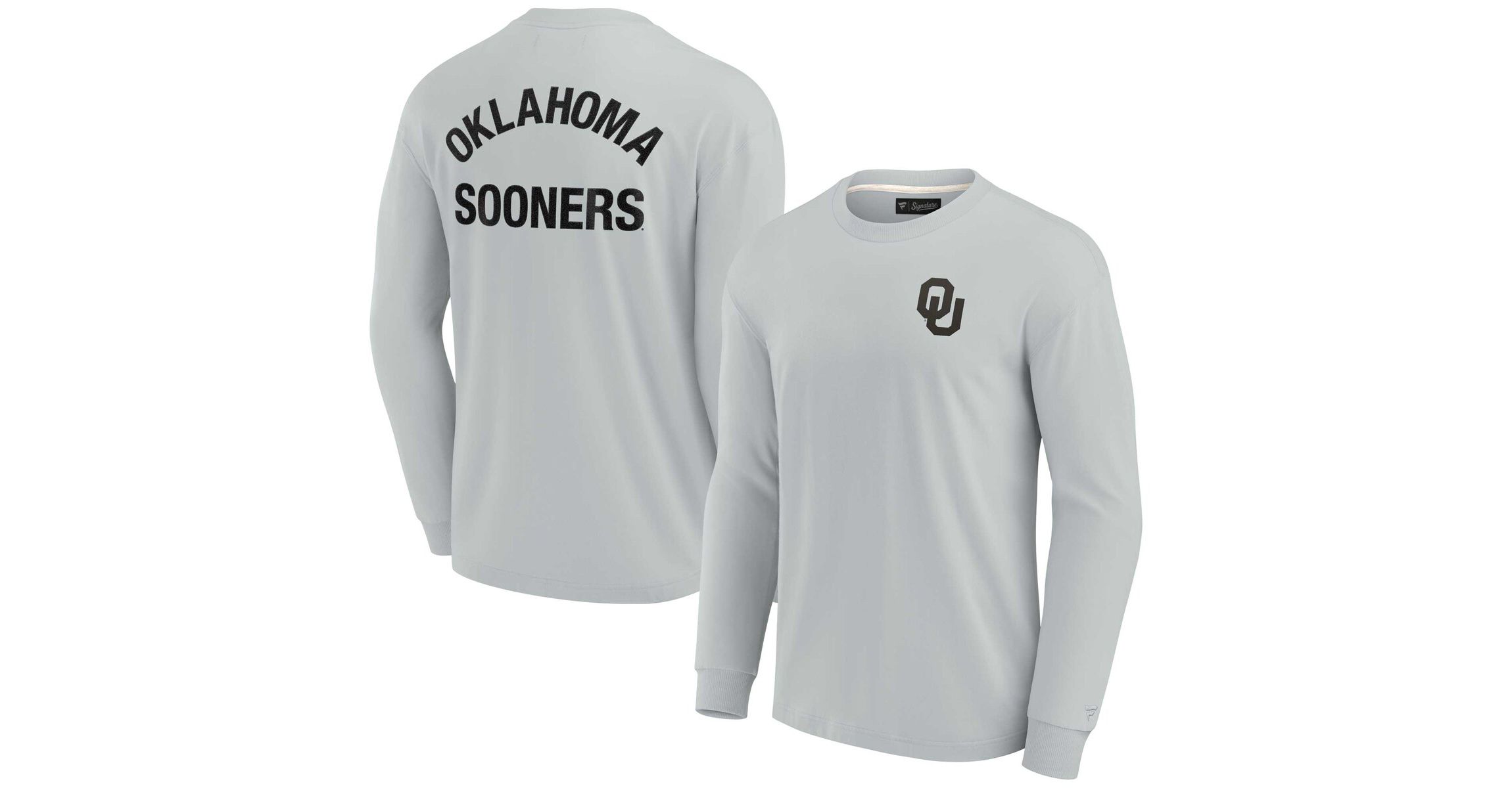 NCAA Unisex Fanatics Oklahoma Sooners Elements Super Soft Long Sleeve T-Shirt