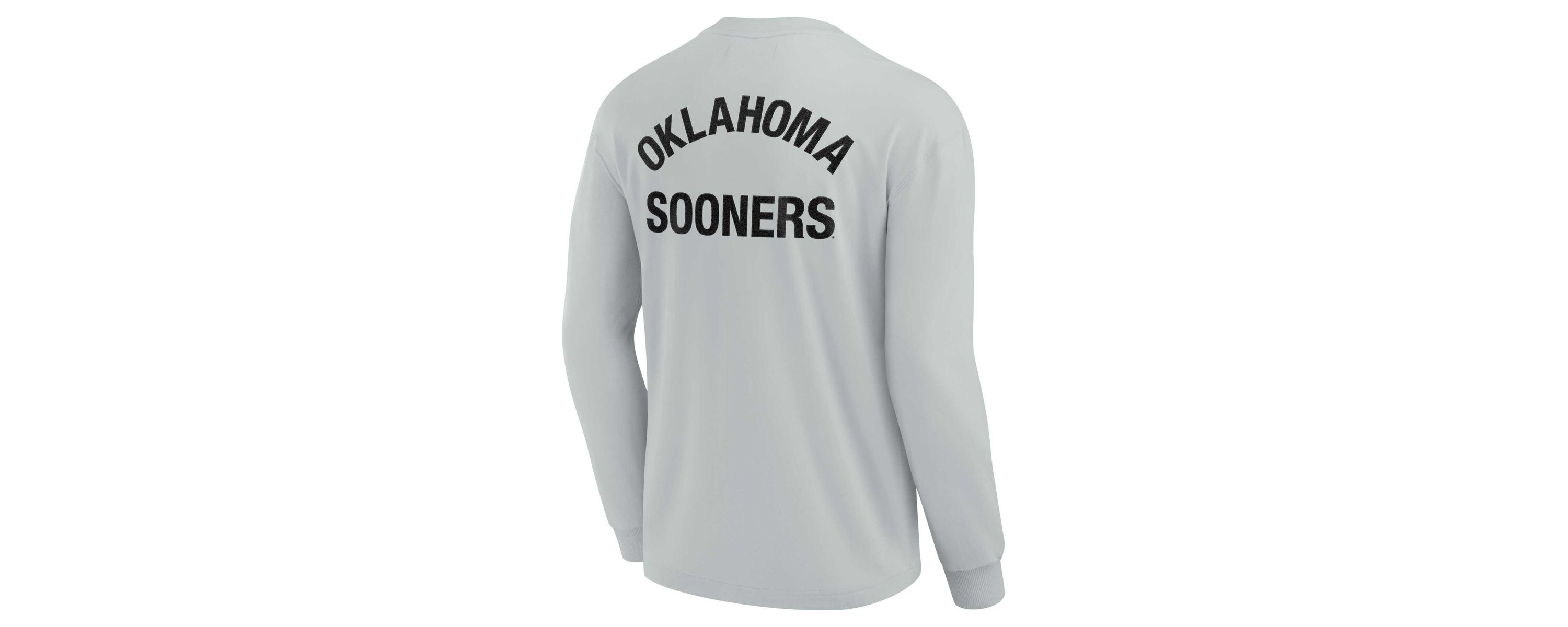 NCAA Unisex Fanatics Oklahoma Sooners Elements Super Soft Long Sleeve T-Shirt