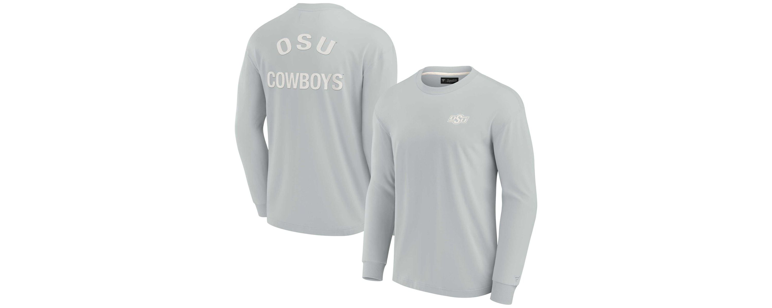 NCAA Unisex Fanatics Oklahoma State Cowboys Elements Super Soft Long Sleeve T-Shirt