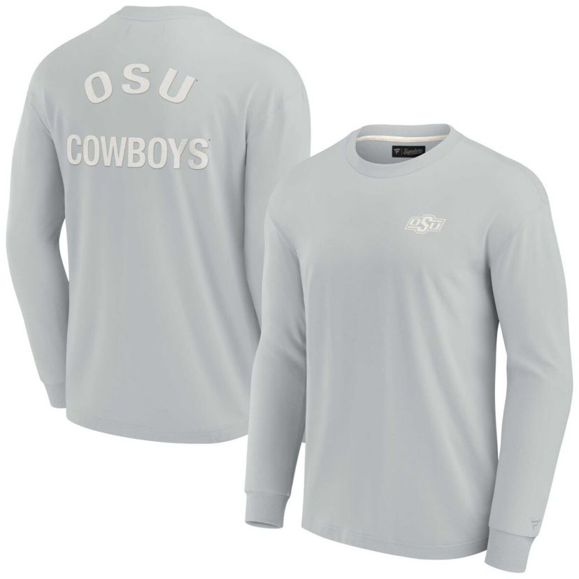 NCAA Unisex Fanatics Oklahoma State Cowboys Elements Super Soft Long Sleeve T-Shirt