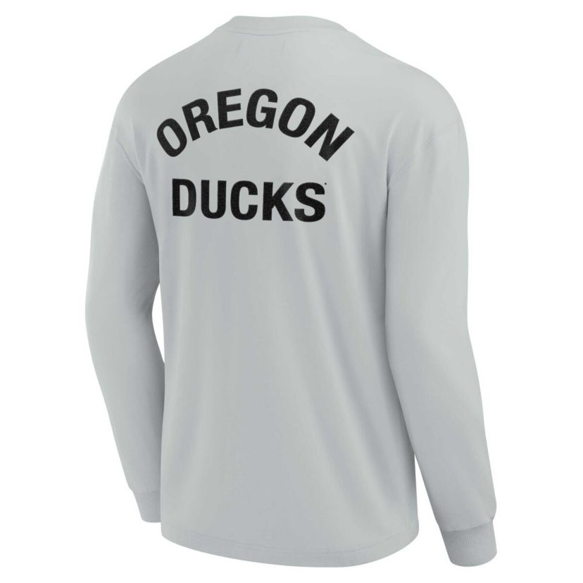 NCAA Unisex Fanatics Oregon Ducks Elements Super Soft Long Sleeve T-Shirt