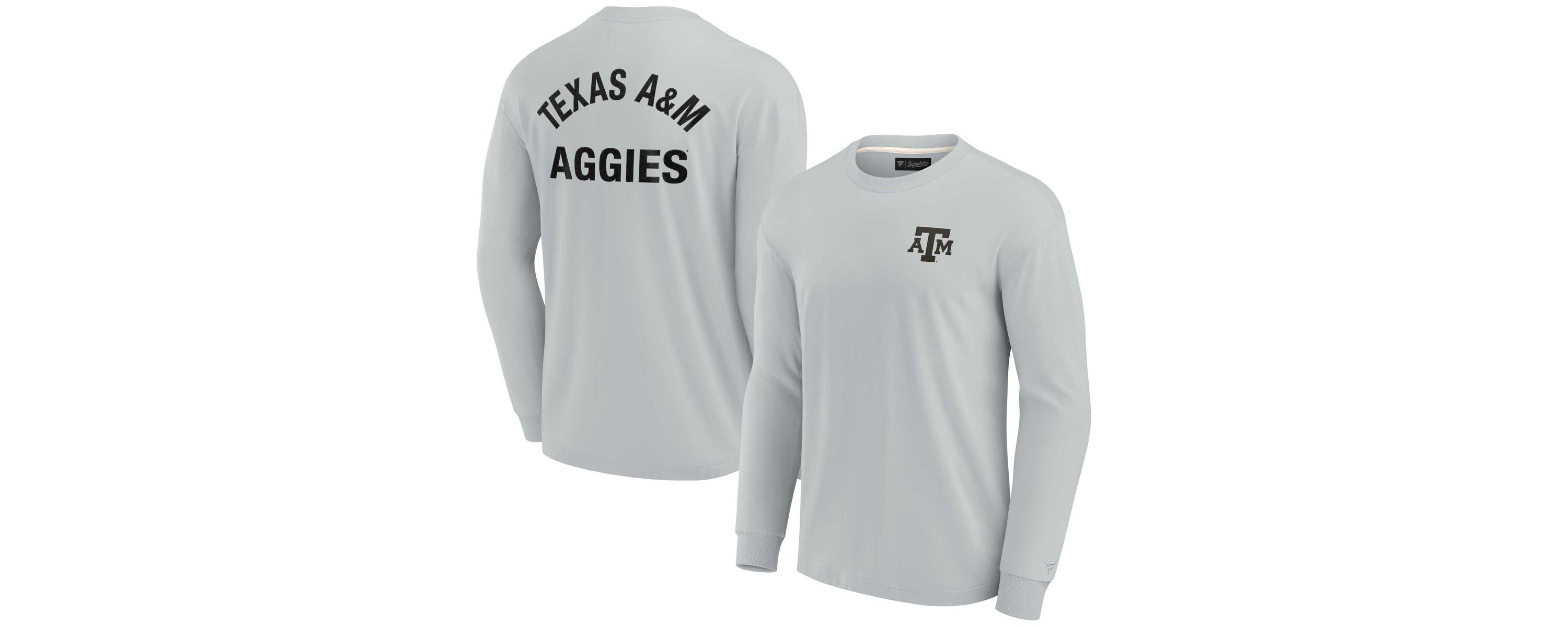 NCAA Unisex Fanatics Texas A&M Aggies Elements Super Soft Long Sleeve T-Shirt