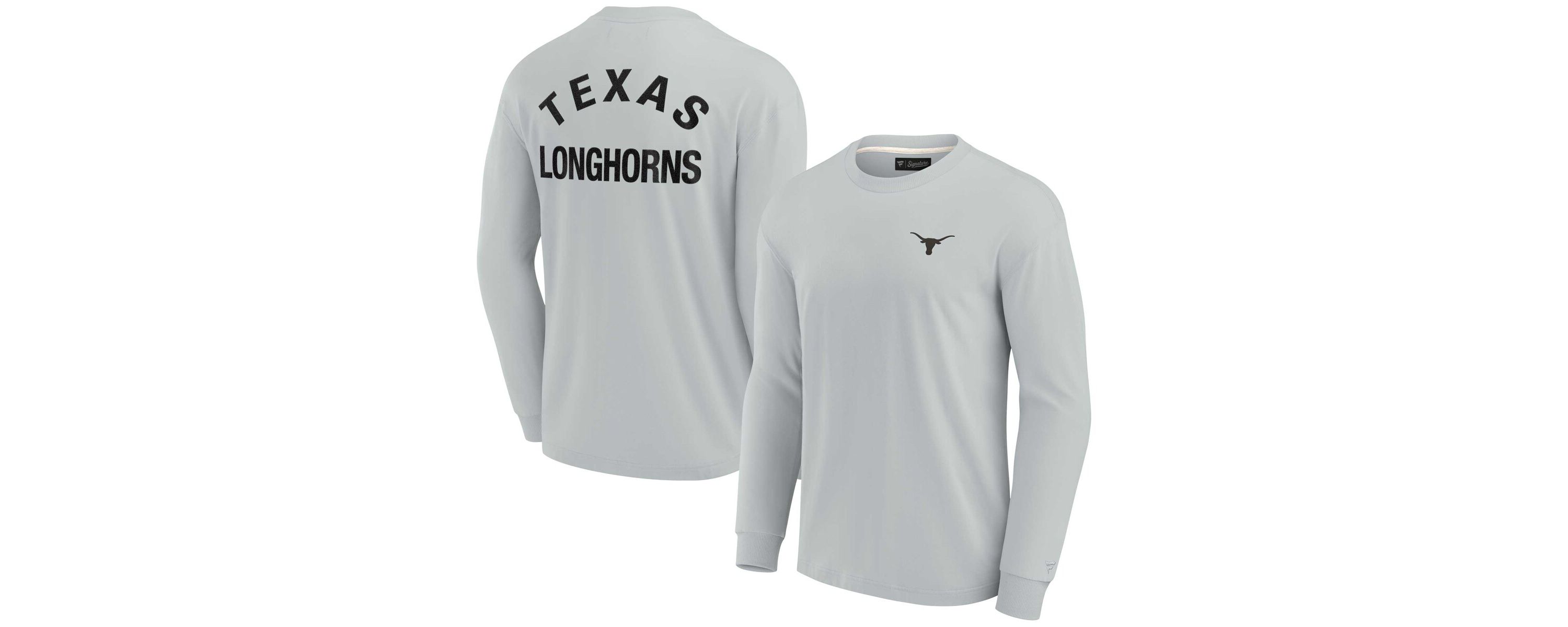 NCAA Unisex Fanatics Texas Longhorns Elements Super Soft Long Sleeve T-Shirt