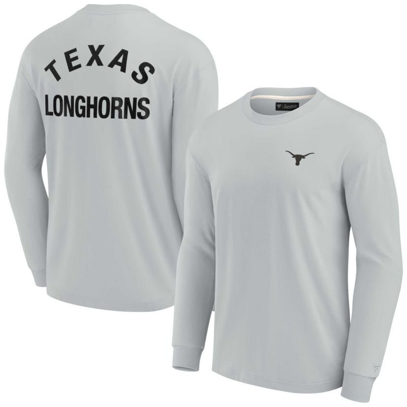 NCAA Unisex Fanatics Texas Longhorns Elements Super Soft Long Sleeve T-Shirt
