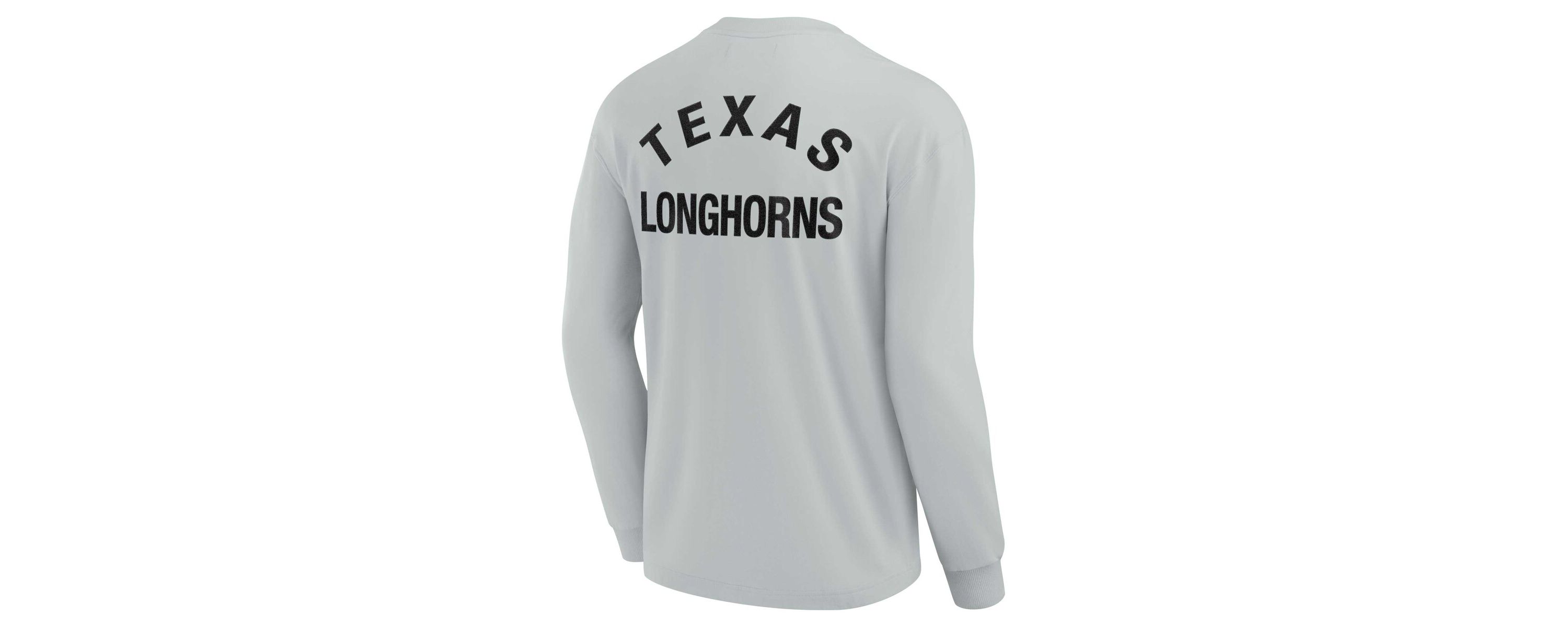 NCAA Unisex Fanatics Texas Longhorns Elements Super Soft Long Sleeve T-Shirt