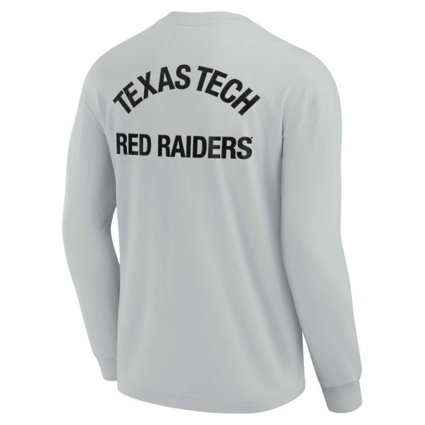Texas Tech Red Raiders NCAA Unisex Fanatics Texas Tech Raiders Elements Super Soft Long Sleeve T-Shirt