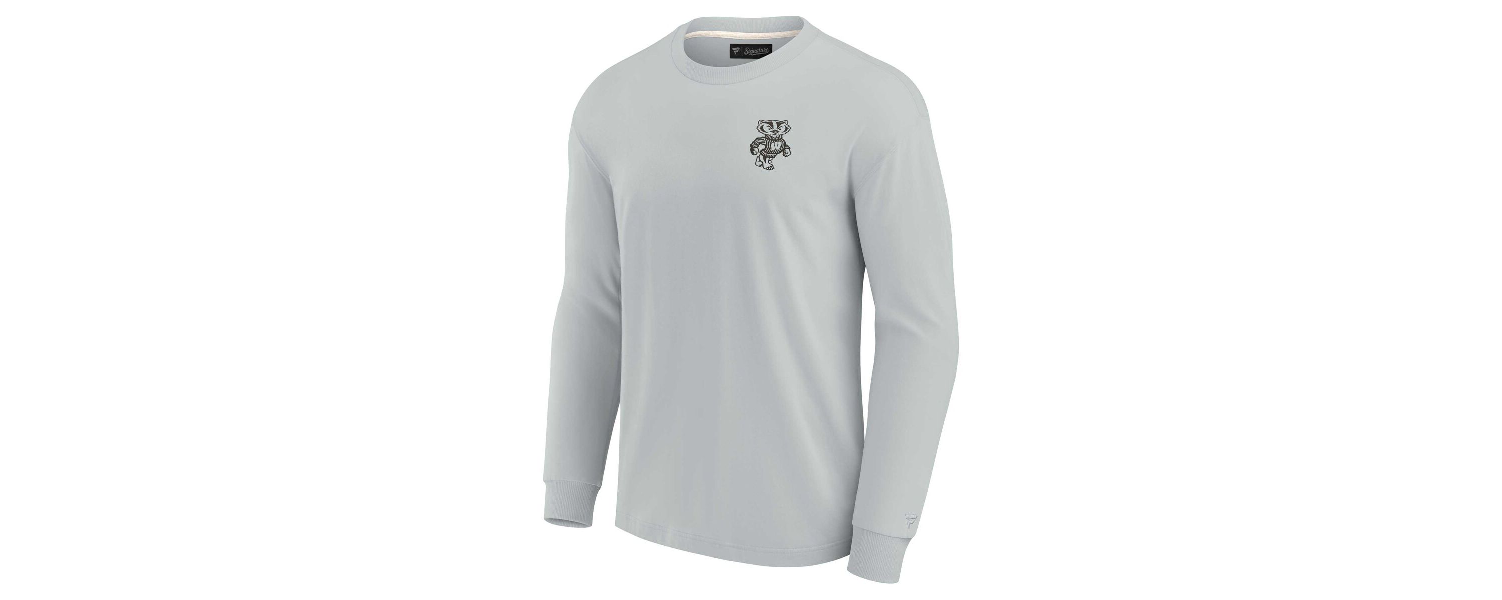 NCAA Unisex Fanatics Wisconsin Badgers Elements Super Soft Long Sleeve T-Shirt