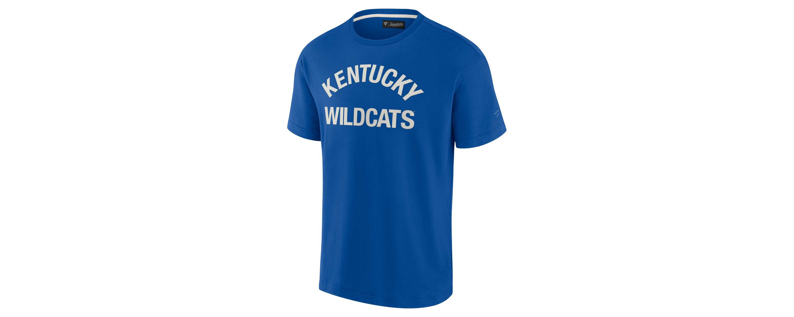 NCAA Unisex Fanatics Kentucky Wildcats Elements Super Soft Short Sleeve T-Shirt