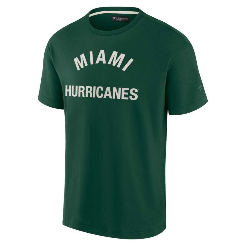 Miami (FL) Hurricanes NCAA Unisex Fanatics Miami Hurricanes Elements Super Soft Short Sleeve T-Shirt