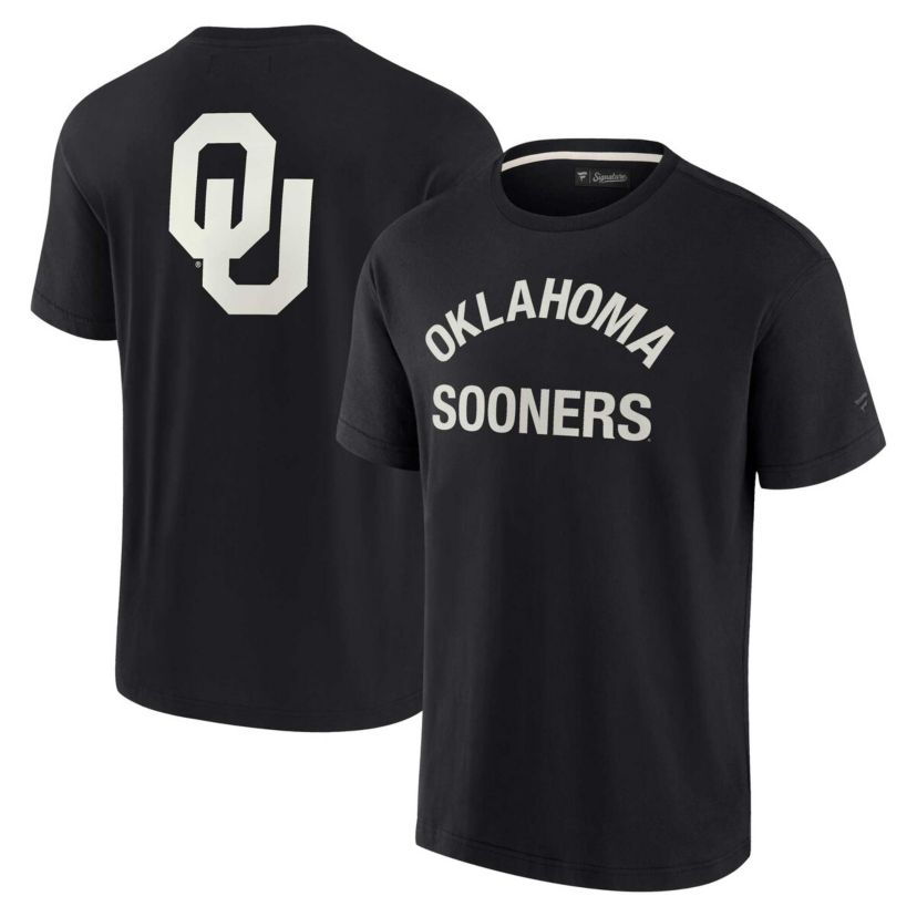 NCAA Unisex Fanatics Oklahoma Sooners Elements Super Soft Short Sleeve T-Shirt