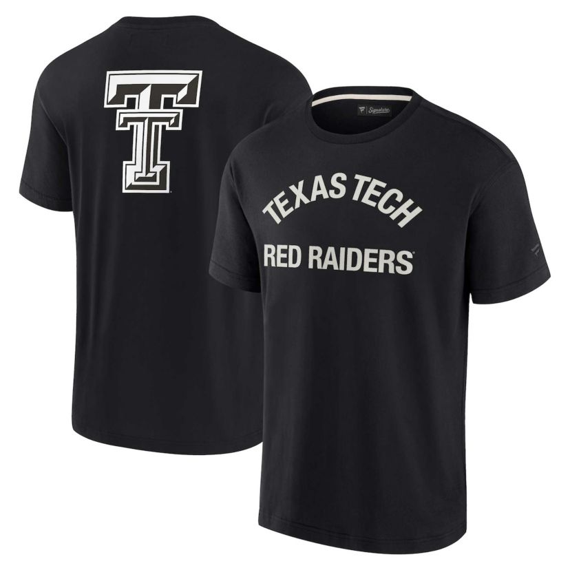Texas Tech Red Raiders NCAA Unisex Fanatics Texas Tech Raiders Elements Super Soft Short Sleeve T-Shirt