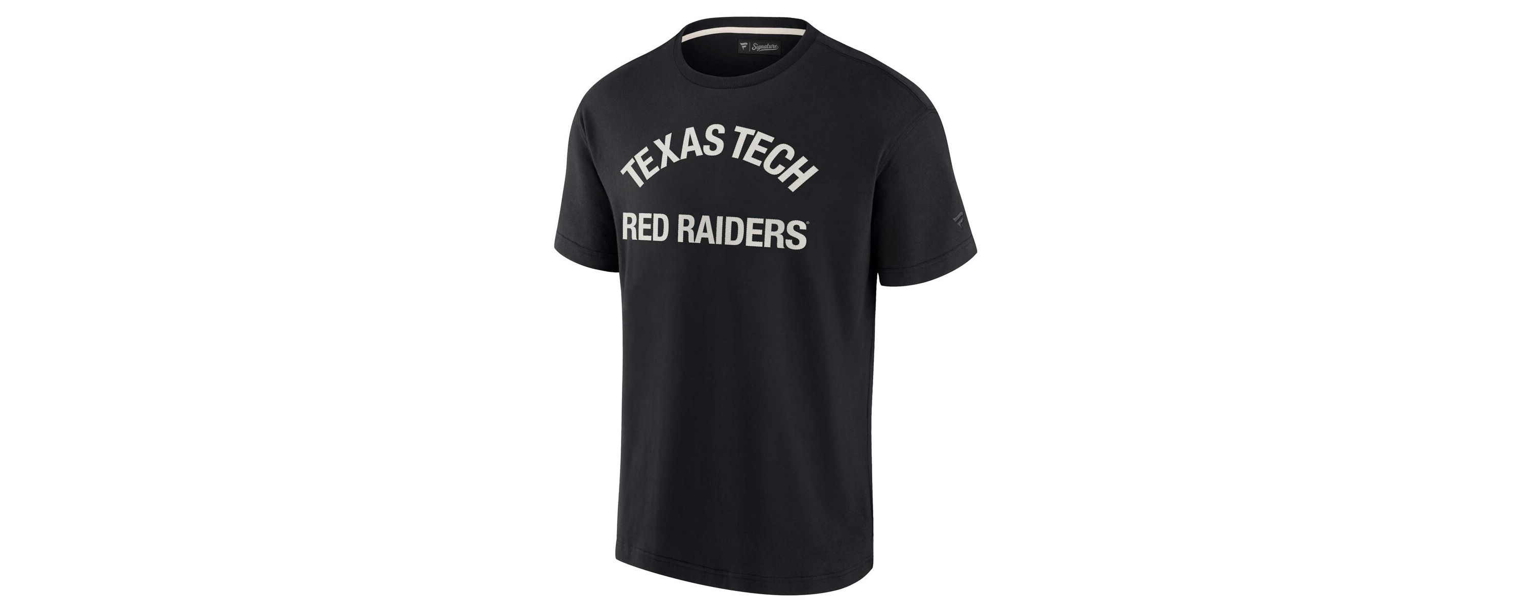 Texas Tech Red Raiders NCAA Unisex Fanatics Texas Tech Raiders Elements Super Soft Short Sleeve T-Shirt