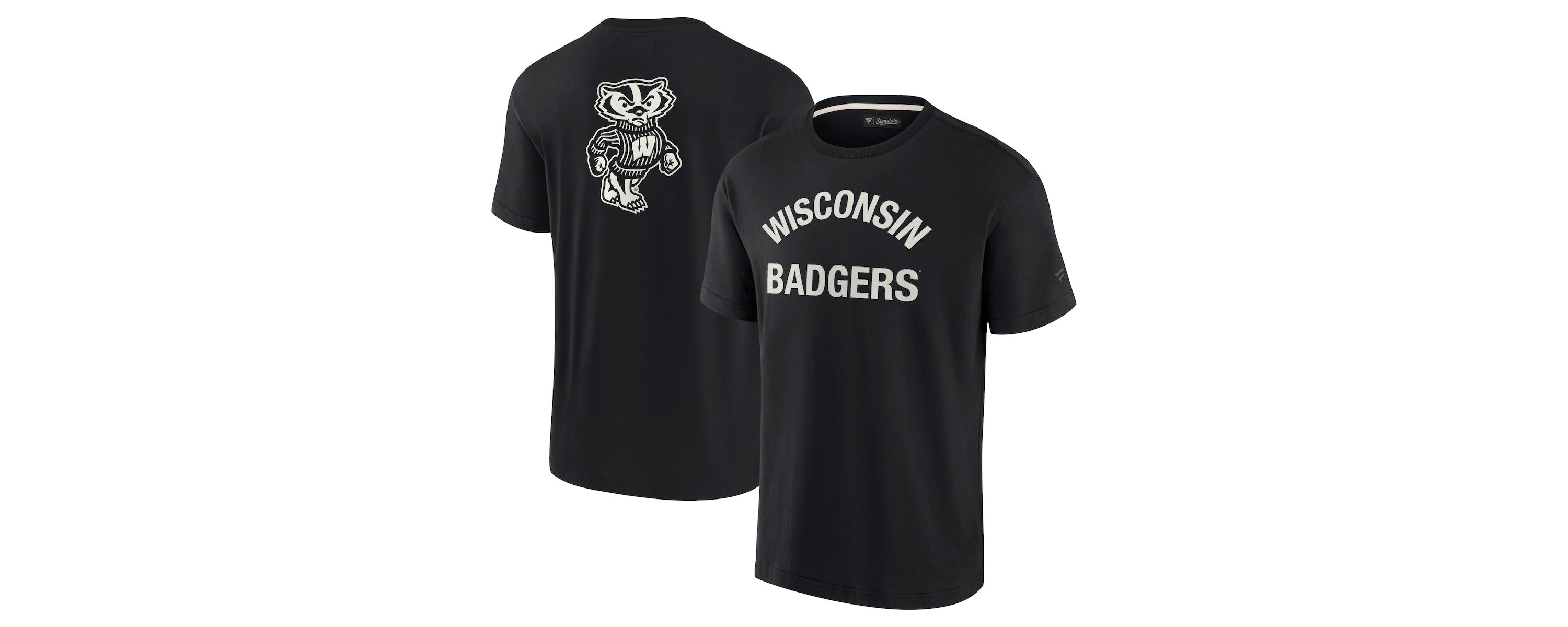 NCAA Unisex Fanatics Wisconsin Badgers Elements Super Soft Short Sleeve T-Shirt