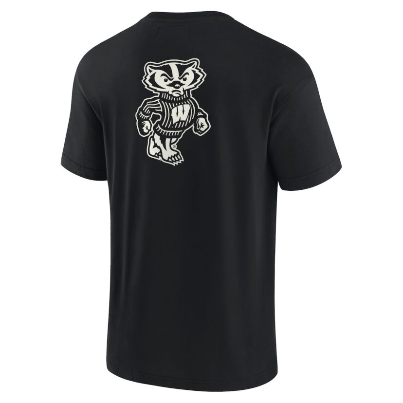 NCAA Unisex Fanatics Wisconsin Badgers Elements Super Soft Short Sleeve T-Shirt