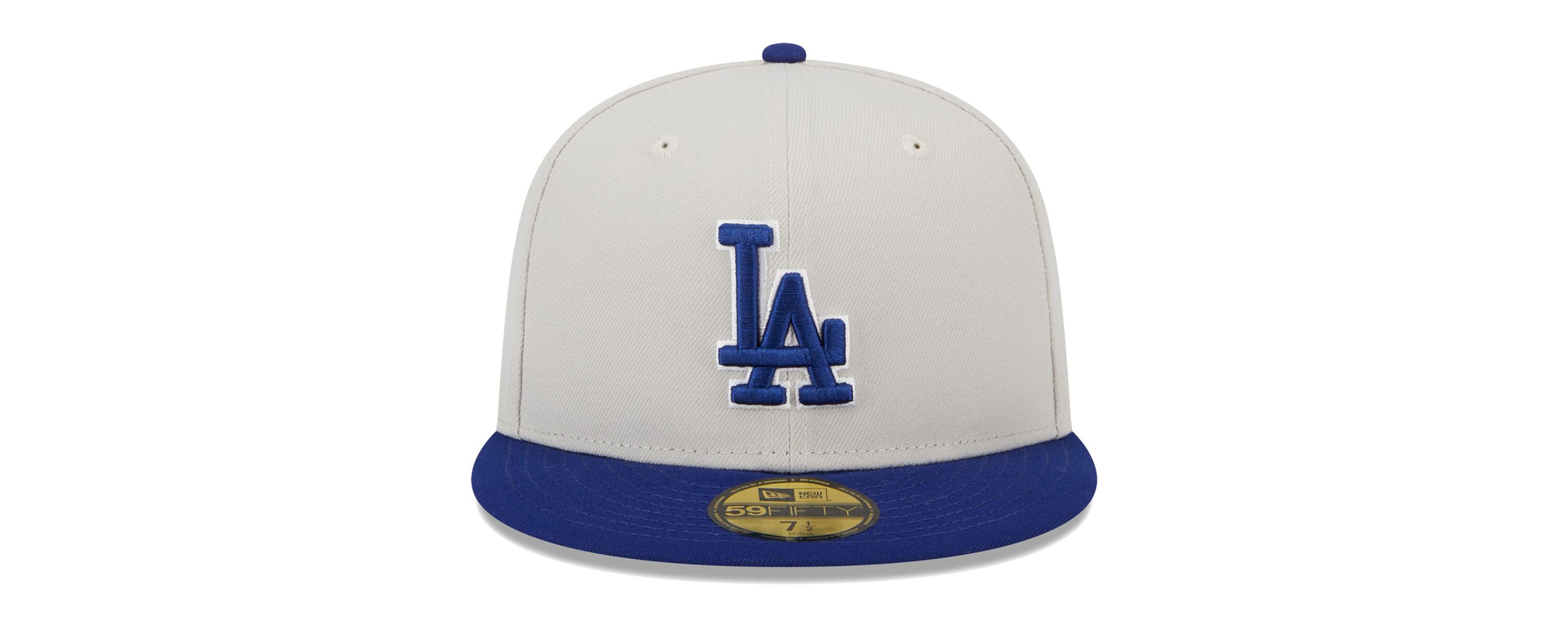 MLB Gray/Royal Los Angeles Dodgers World Class Back Patch 59FIFTY Fitted Hat