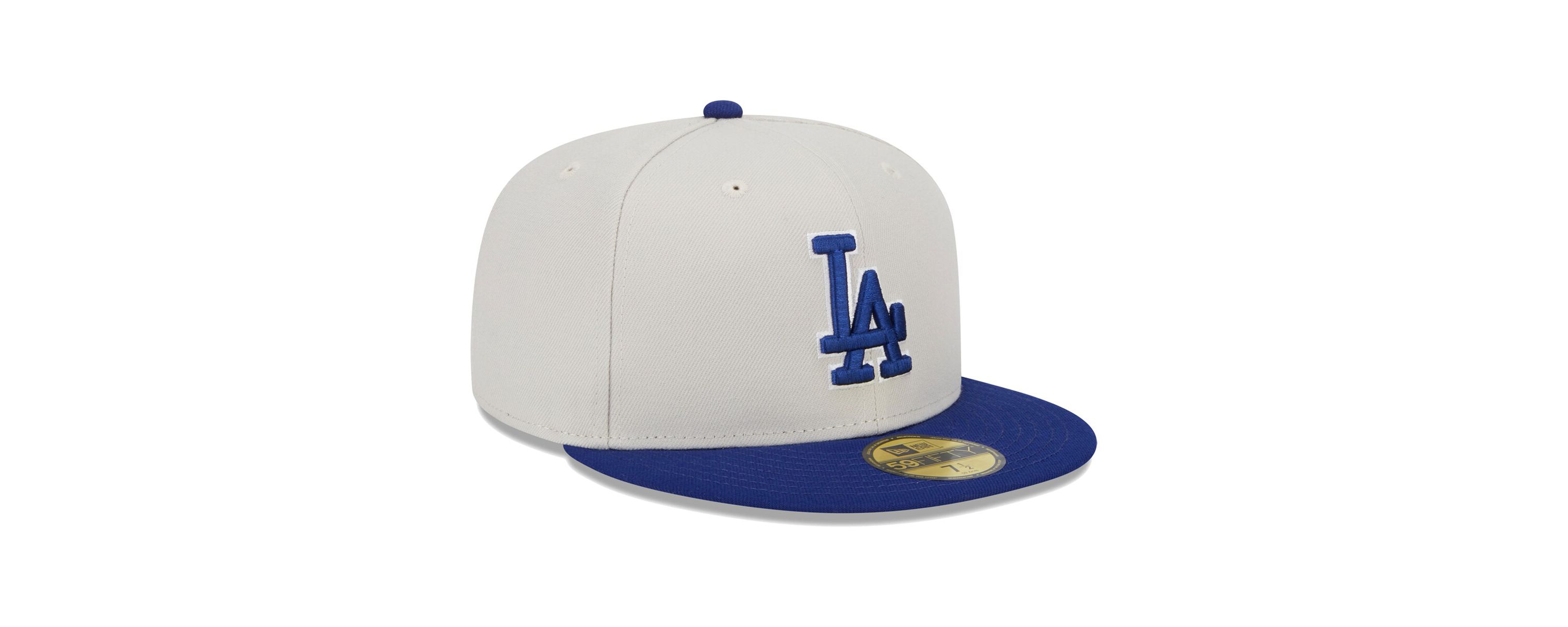 MLB Gray/Royal Los Angeles Dodgers World Class Back Patch 59FIFTY Fitted Hat