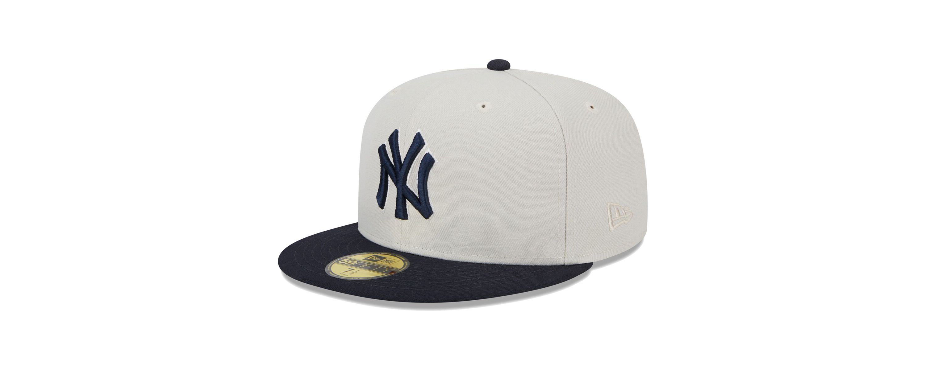 MLB Gray/Navy New York Yankees World Class Back Patch 59FIFTY Fitted Hat