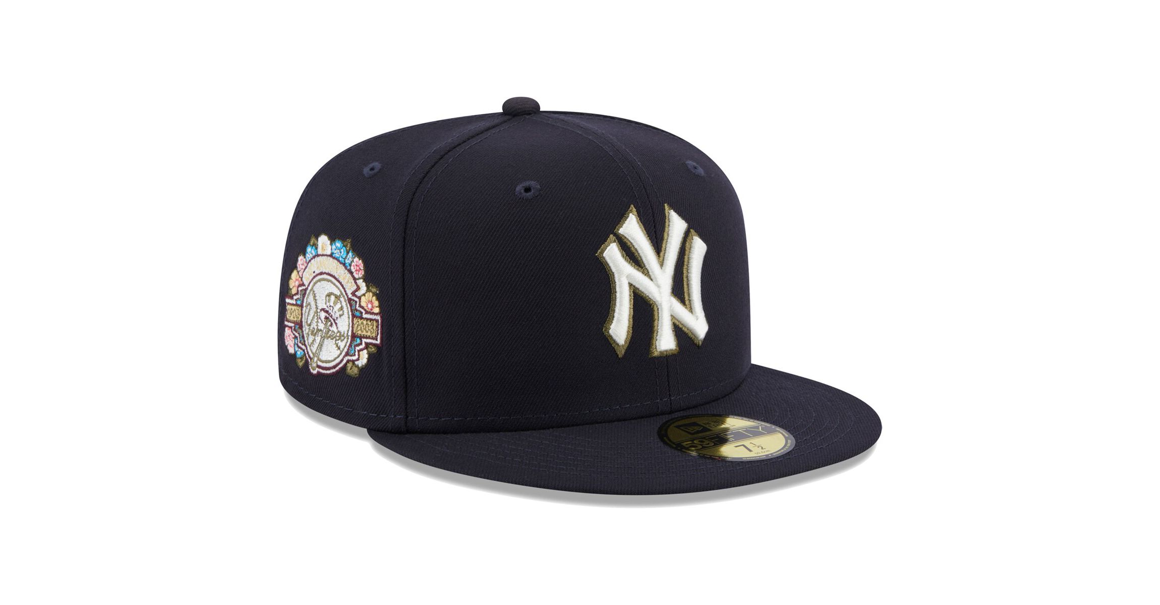 MLB New York Yankees 100th Anniversary Spring Training Botanical 59FIFTY Fitted Hat