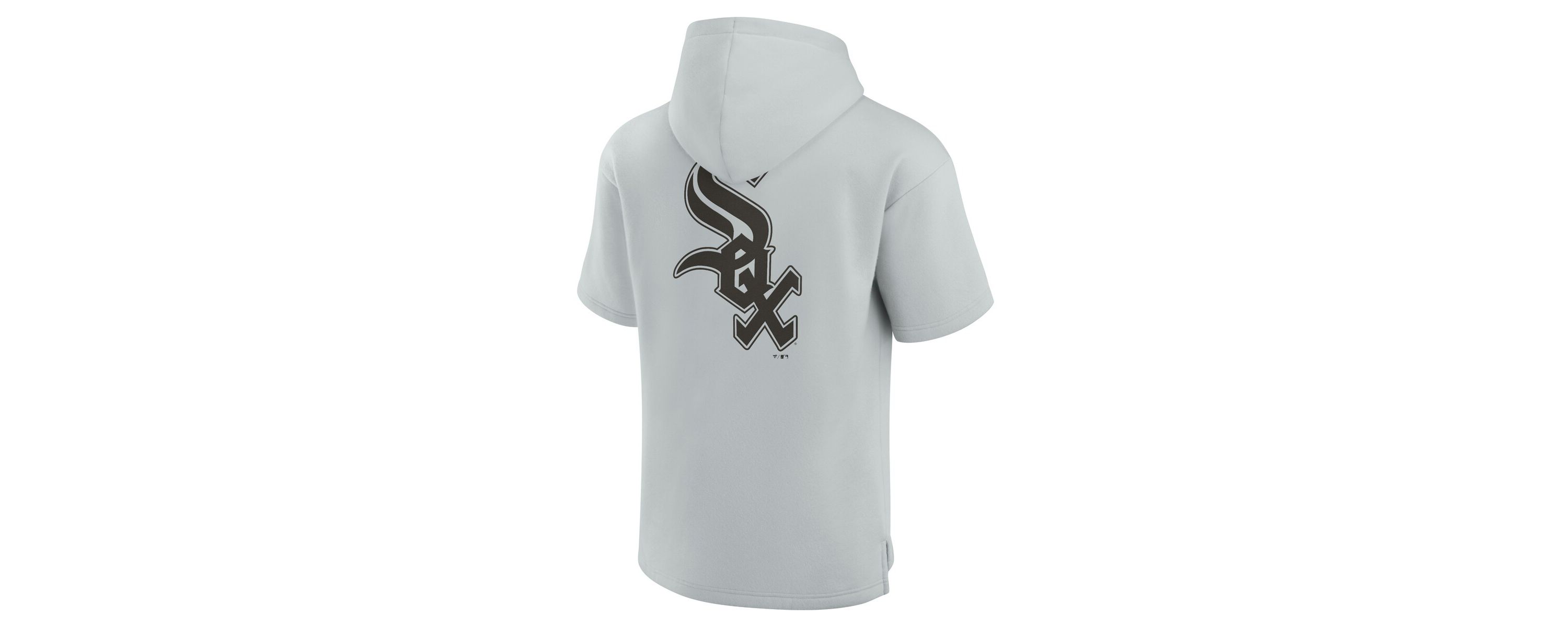 Chicago White Sox MLB Unisex Fanatics Chicago Sox Elements Super Soft Fleece Short Sleeve Pullover Hoodie