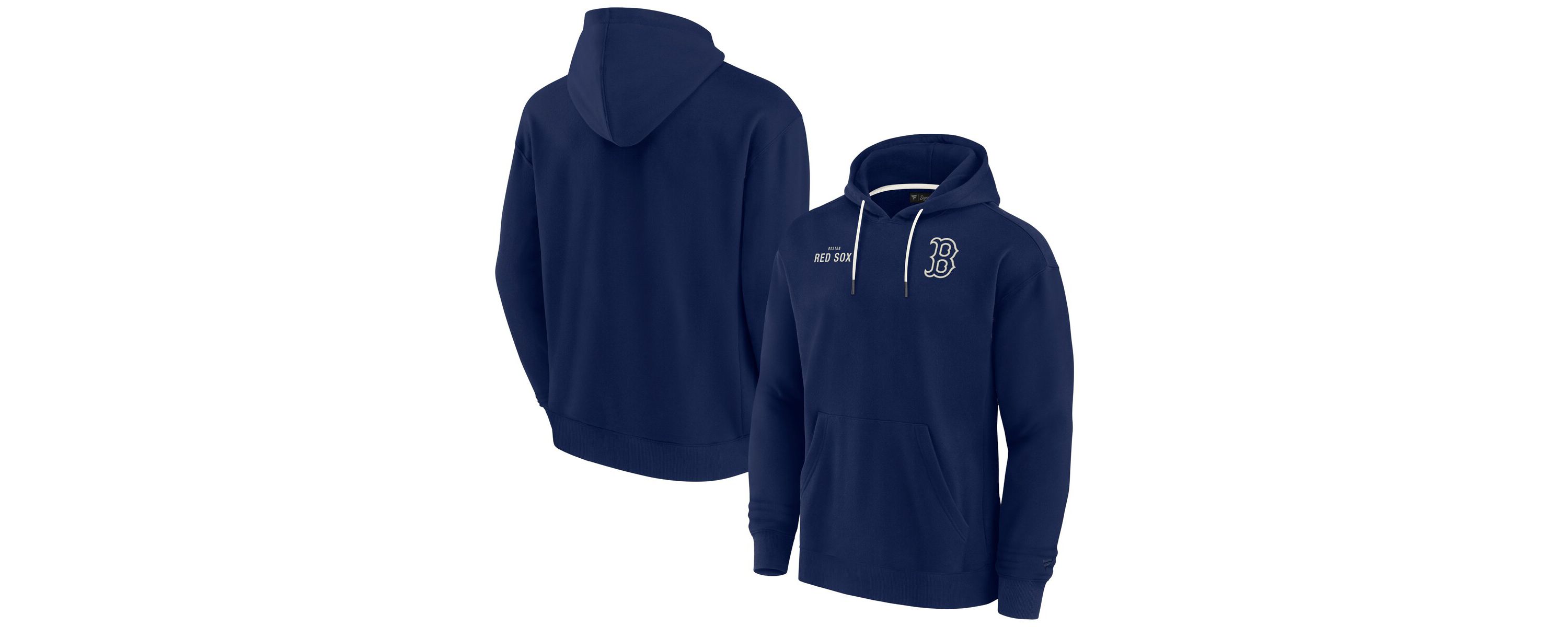 Boston Red Sox MLB Unisex Fanatics Boston Sox Elements Super Soft Fleece Pullover Hoodie