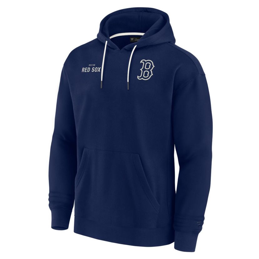 Boston Red Sox MLB Unisex Fanatics Boston Sox Elements Super Soft Fleece Pullover Hoodie