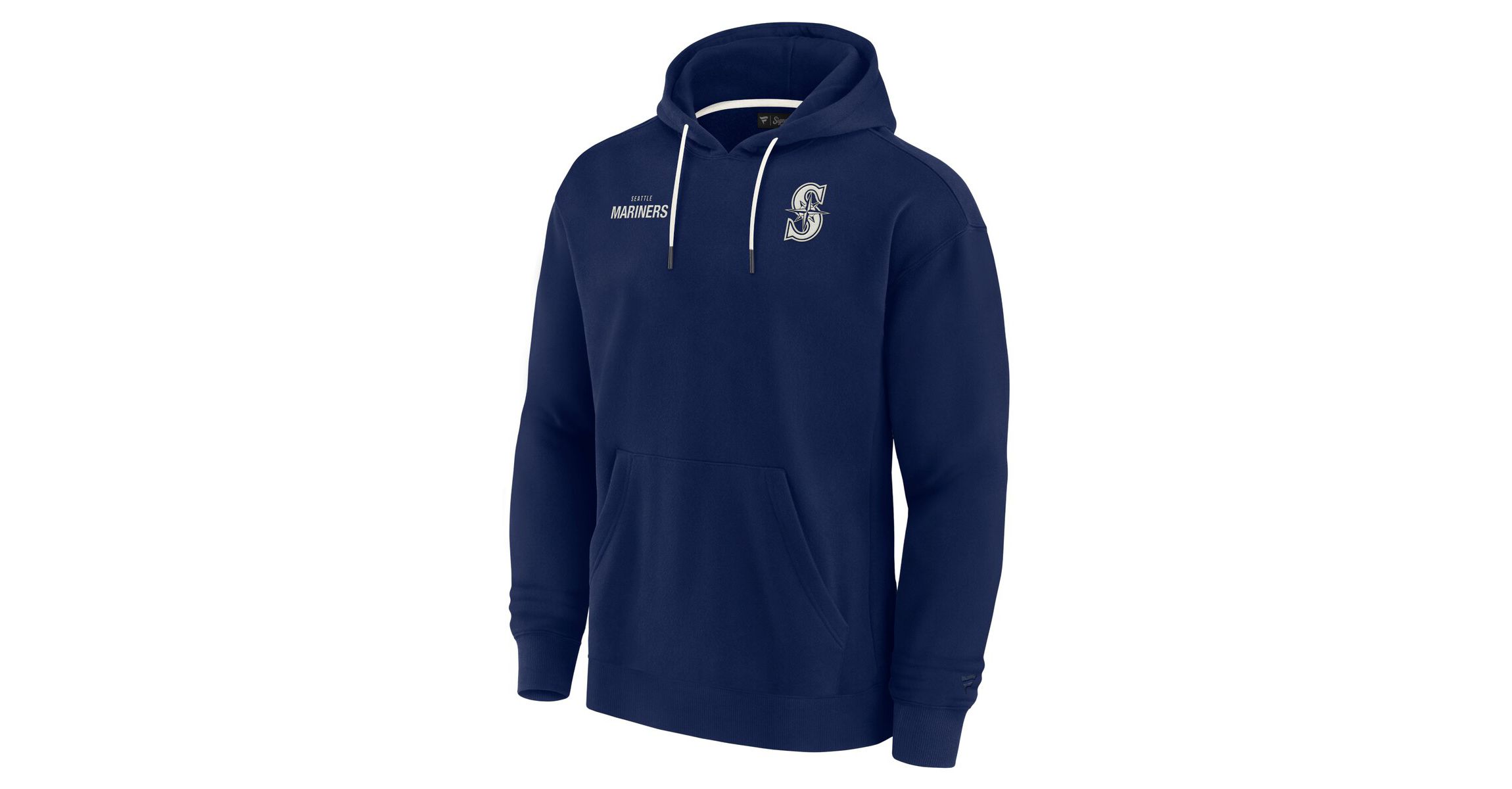 MLB Unisex Fanatics Seattle Mariners Elements Super Soft Fleece Pullover Hoodie