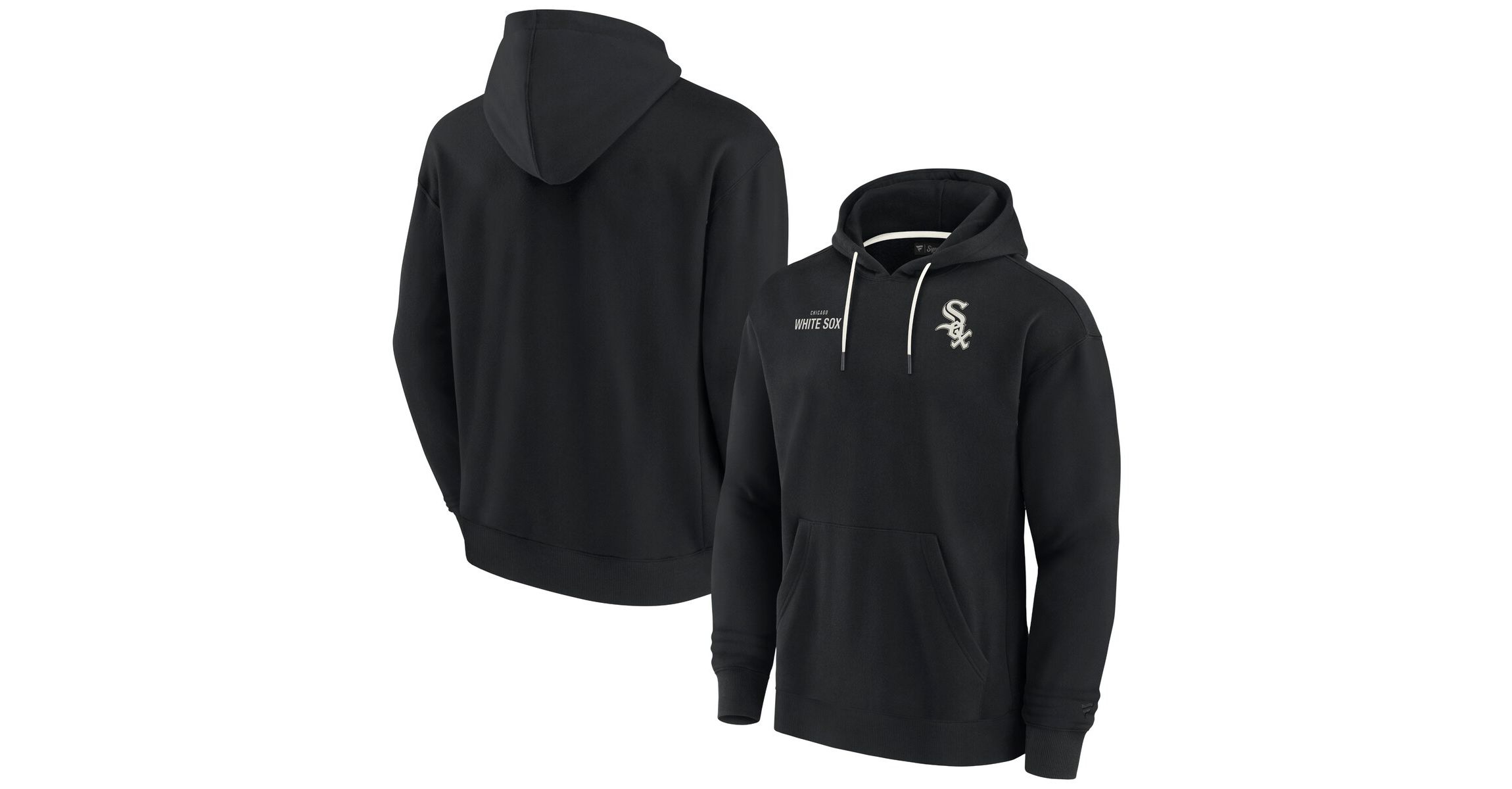 Chicago White Sox MLB Unisex Fanatics Chicago Sox Elements Super Soft Fleece Pullover Hoodie