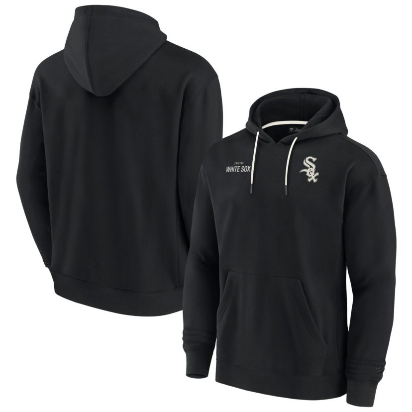 Chicago White Sox MLB Unisex Fanatics Chicago Sox Elements Super Soft Fleece Pullover Hoodie