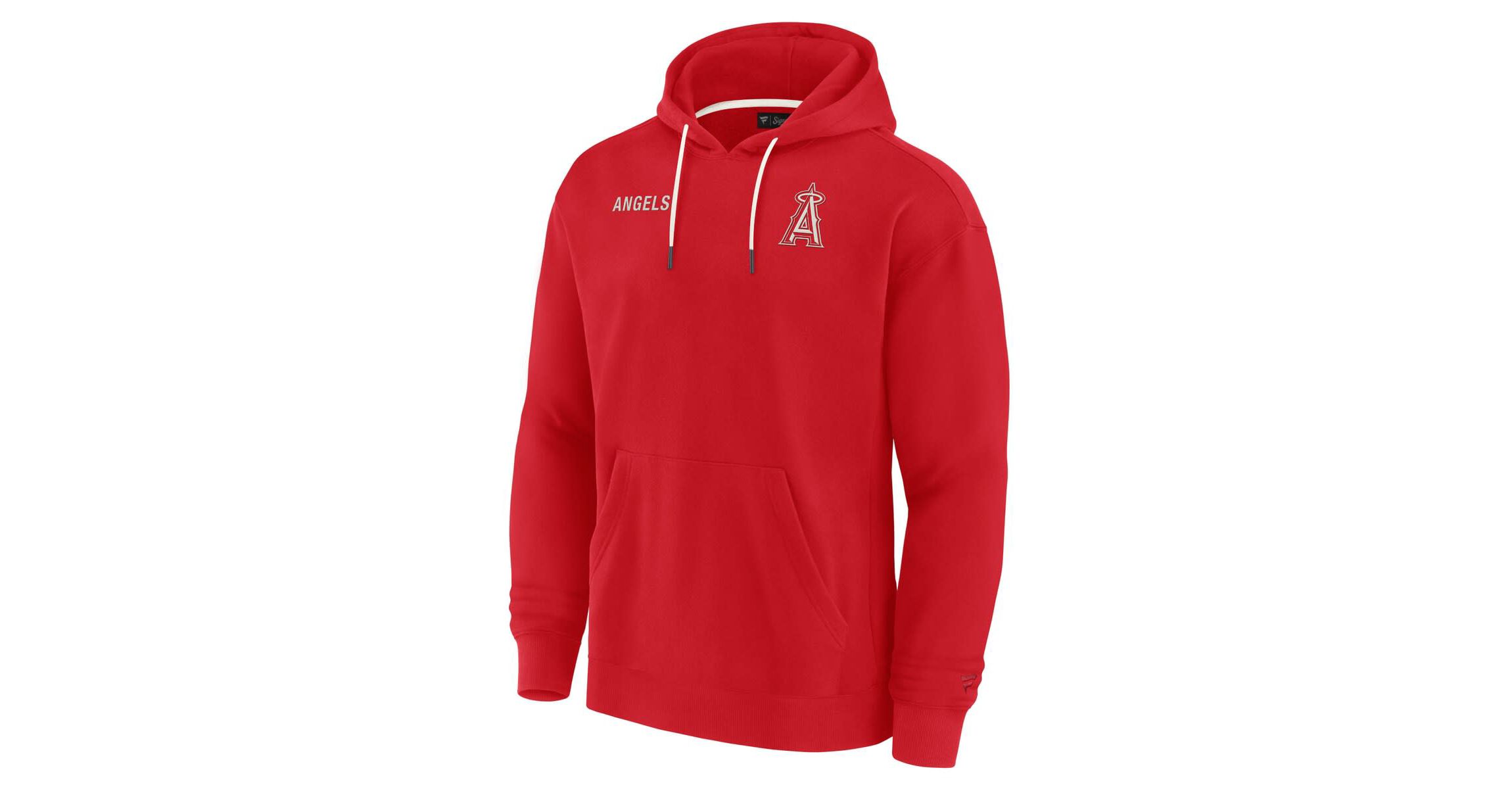 MLB Unisex Fanatics Los Angeles Angels Elements Super Soft Fleece Pullover Hoodie