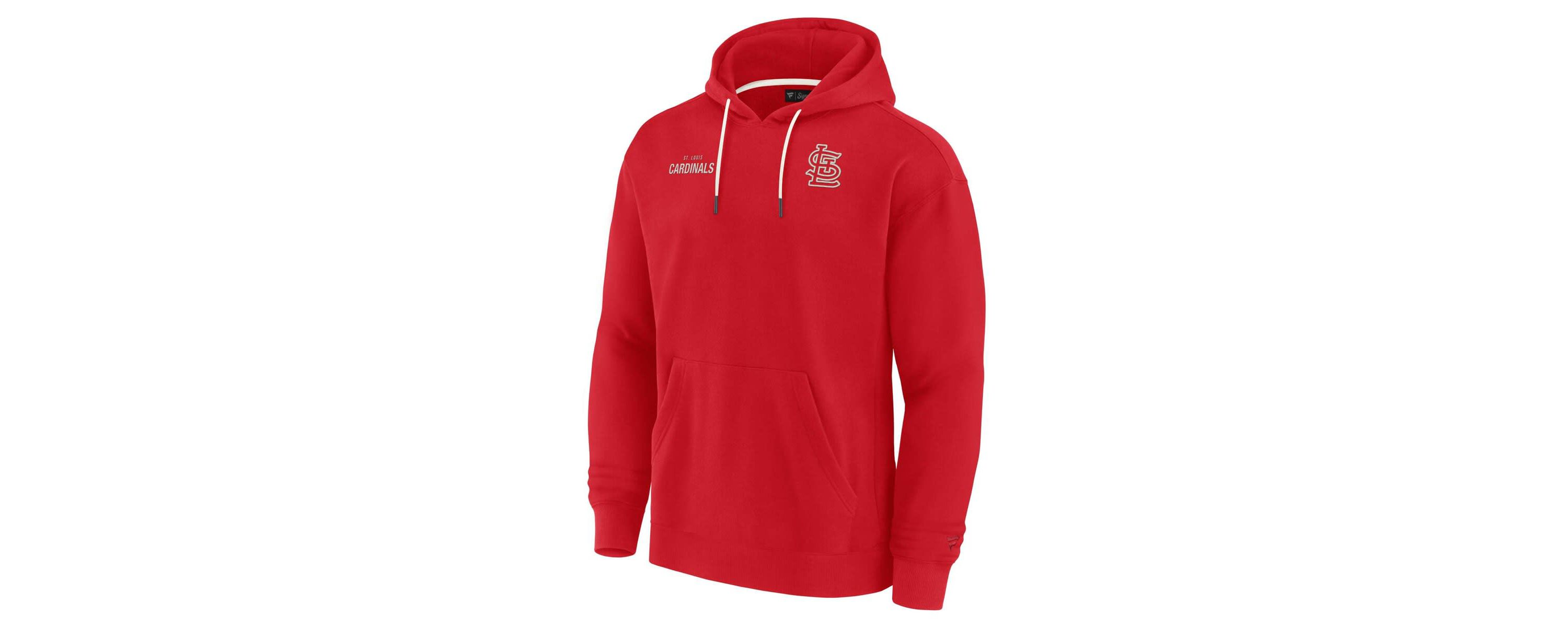 MLB Unisex Fanatics St. Louis Cardinals Elements Super Soft Fleece Pullover Hoodie