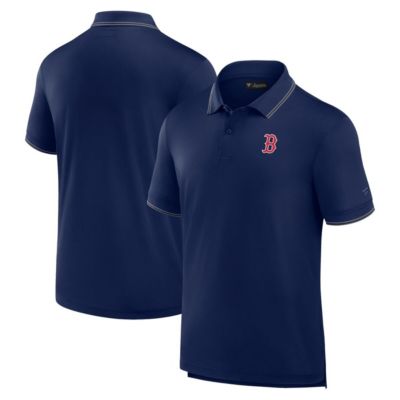 Men's Boston Red Sox MLB Fanatics Boston Sox Front Office Pique Polo, Navy Blue, Small