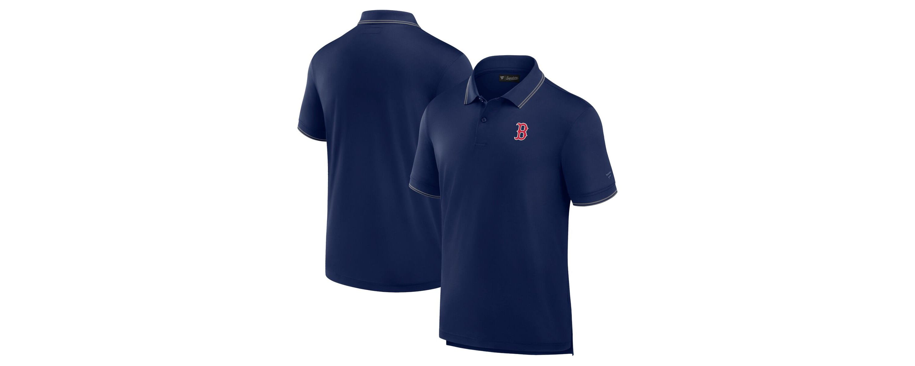 Boston Red Sox MLB Fanatics Boston Sox Front Office Pique Polo