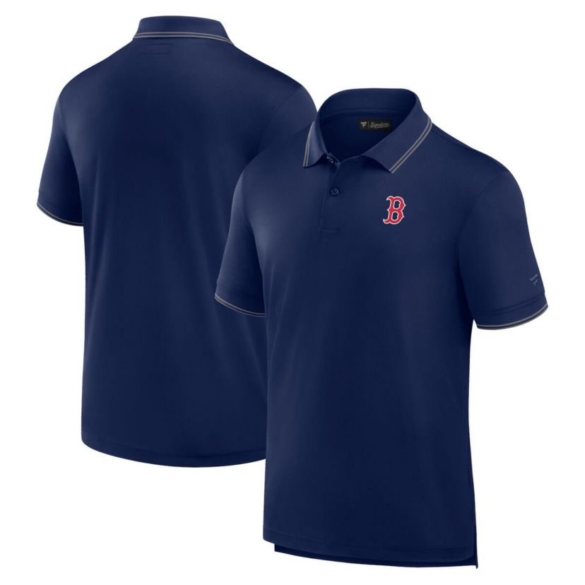 Boston Red Sox MLB Fanatics Boston Sox Front Office Pique Polo