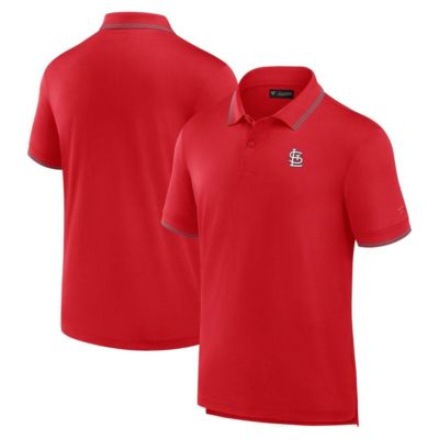 Men's MLB Fanatics St. Louis Cardinals Front Office Pique Polo, Red, Small